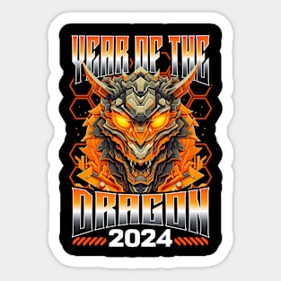 Chinese New Year 2024 Year of The Dragon Sticker